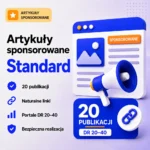 Artykuły sponsorowane Standard – 20 publikacji