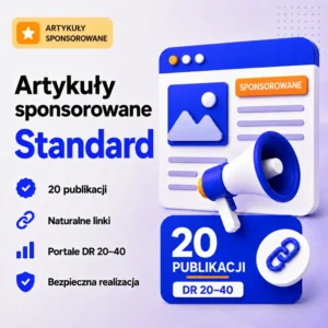 Artykuły sponsorowane Standard – 20 publikacji