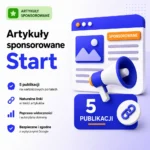 Artykuły sponsorowane Start – 5 publikacji