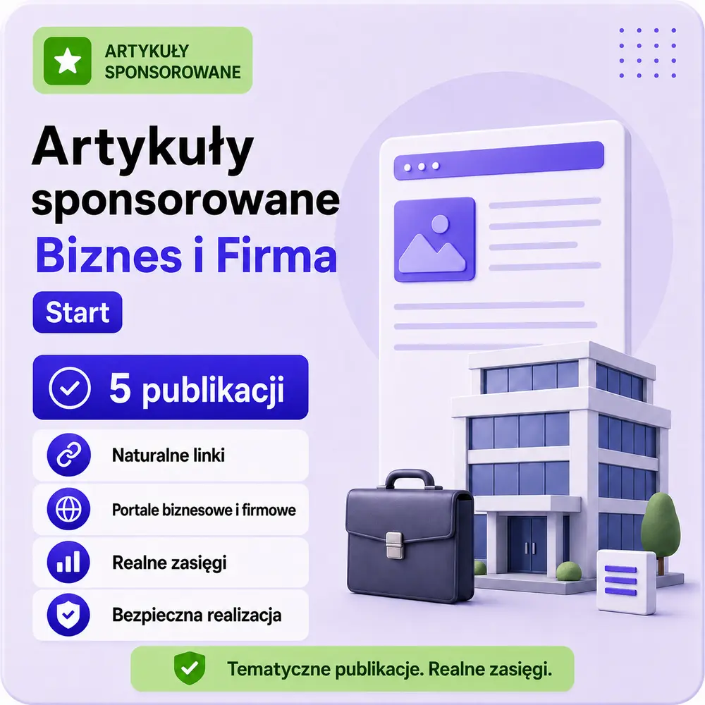 Artykuły sponsorowane Biznes i Firma - sklep SEO