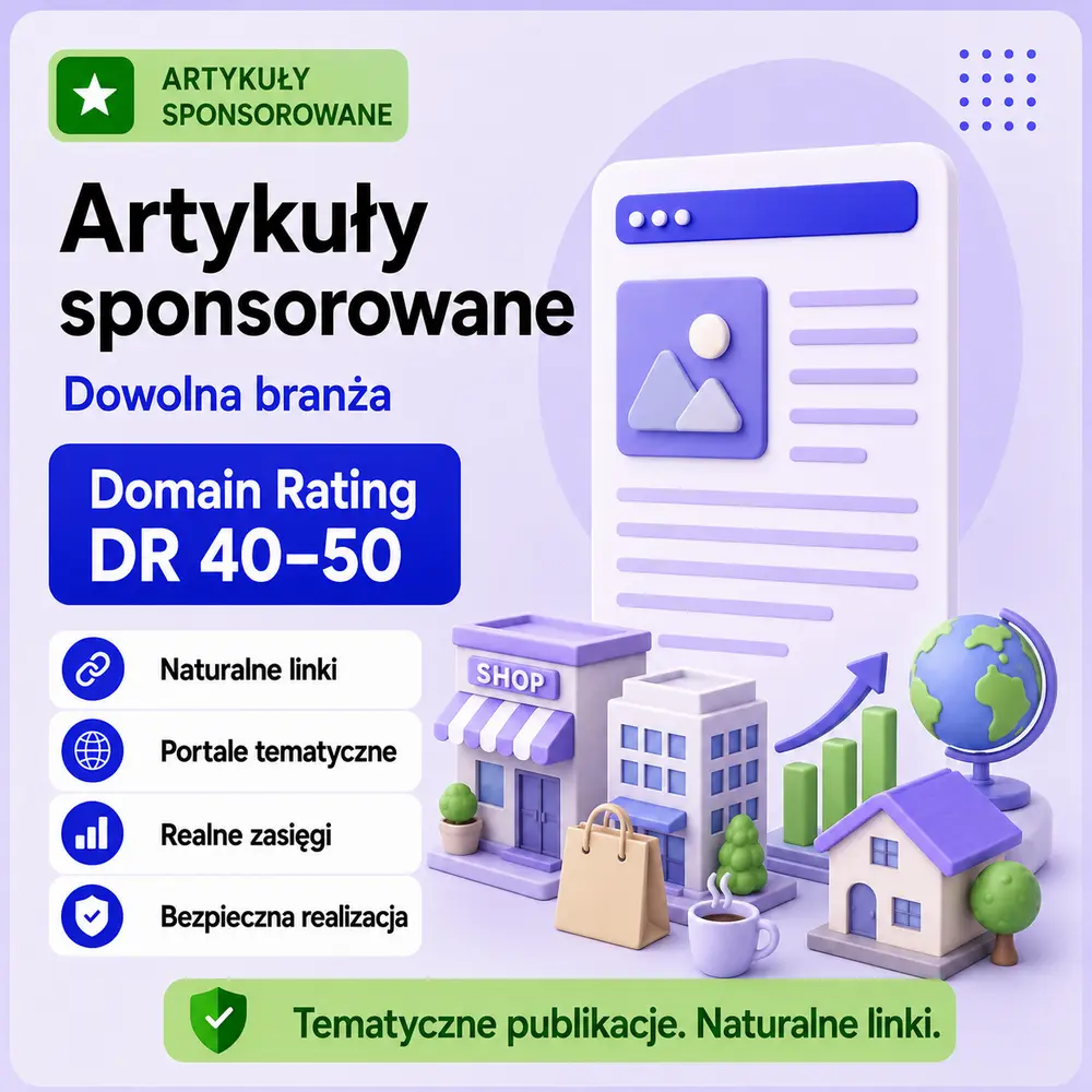 Artykuły sponsorowane DR 40-50 – Dowolna Branża
