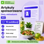 Artykuły sponsorowane Diety, odchudzanie SEO – 10 publikacji - Sklep SEO