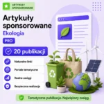 Artykuły sponsorowane Ekologia PRO – 20 publikacji
