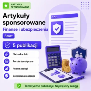 Artykuły sponsorowane Finanse i ubezpieczenia Start – 5 publikacji