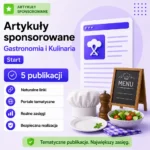 Artykuły sponsorowane Gastronomia i Kulinaria Start – 5 publikacji