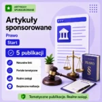 Artykuły sponsorowane Prawo Start – 5 publikacji