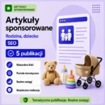 Artykuły sponsorowane Rodzina, dziecko Start – 5 publikacji