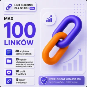 Link building dla sklepu MAX
