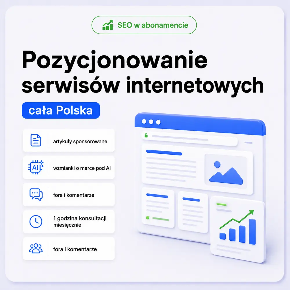Pozycjonowanie serwisów internetowych