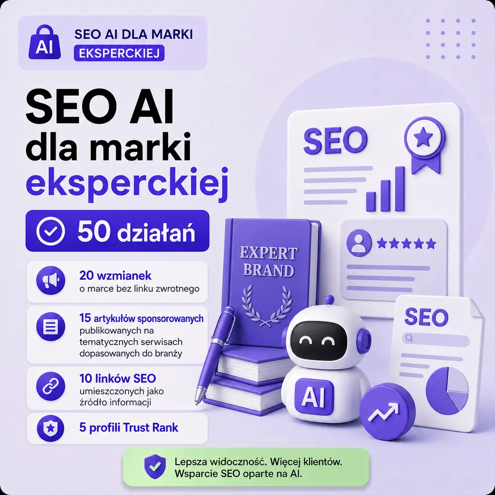 SEO AI dla marki eksperckiej