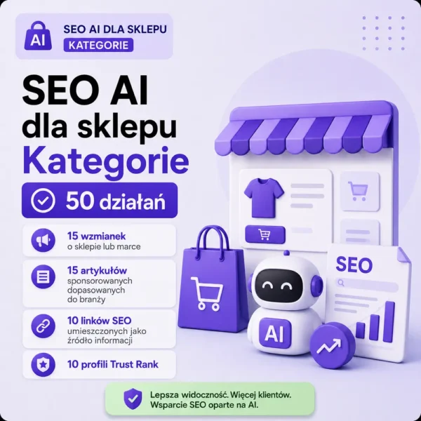 SEO AI dla sklepu Kategorie SEO AI dla sklepu Kategorie