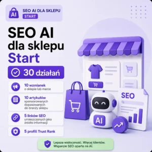 SEO AI dla sklepu Start - sklep SEO