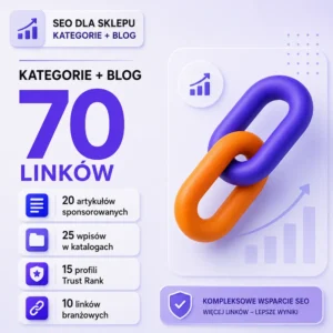 SEO dla sklepu Kategorie + Blog