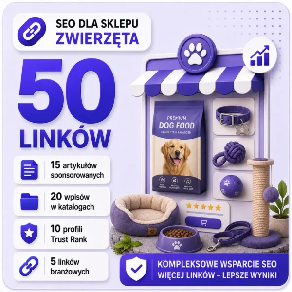 SEO dla sklepu Zoologicznego
