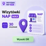 Wizytówki NAP MAX – 30 wizytówek