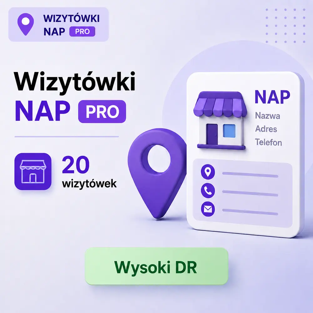 Wizytówki NAP PRO