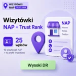 Wizytówki NAP + Profile Trust Rank - sklep seo
